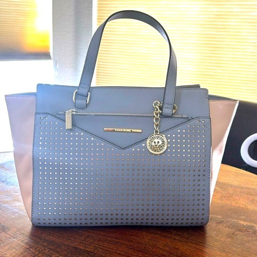 Anne Klein Graphic Island Top Handle Satchel